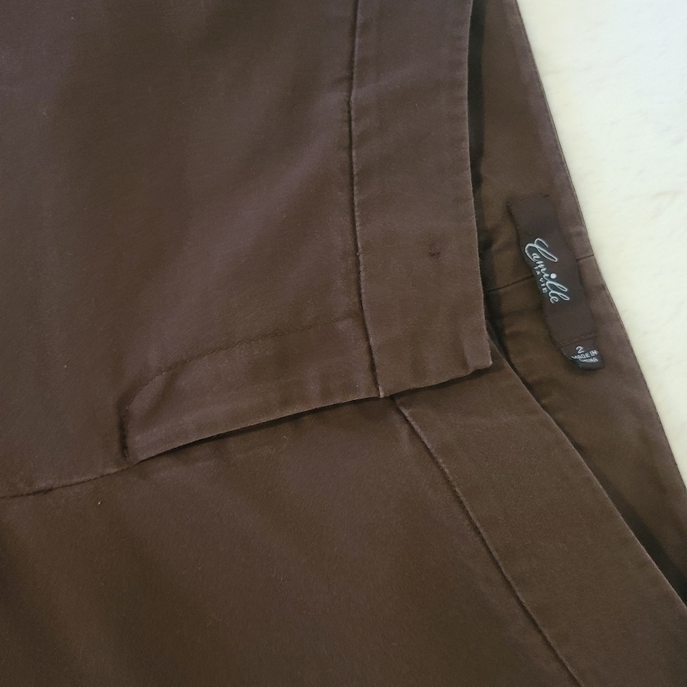 CAMILLE LA VIE. SLIM CROPPED TROUSERS